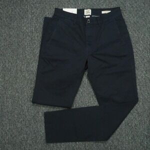 Flint and Tinder Pants Mens 28x30 Navy Slim Fit 365 Chino Stretch Trousers NWT